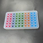 Silicone Mold for Resin Art: 60 Crystals