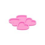 Shiny Heart Silicone Molds for Resin Crafts