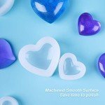 Silicone 3D Heart Shape Molds for Resin Art