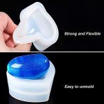 Silicone 3D Heart Shape Molds for Resin Art