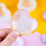 Silicone 3D Heart Shape Molds for Resin Art