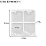 Resin Coaster Molds for Epoxy Art Projects