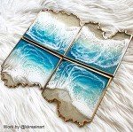 Resin Coaster Molds for Epoxy Art Projects