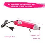 Mini Heat Gun for Resin Art - Pink