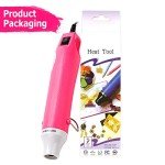 Mini Heat Gun for Resin Art - Pink