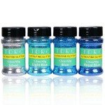 Blue Silver Glitter Set for Resin Art 6 oz