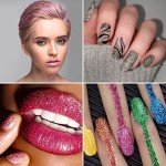 Blue Silver Glitter Set for Resin Art 6 oz