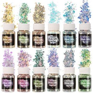 Opal Chunky Glitter for Resin Art Projects