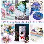 Opal Chunky Glitter for Resin Art Projects