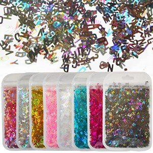Holographic Chunky Glitter Flakes for Resin Art