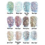 Opal Chunky Glitter for Resin Art Projects