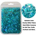 Holographic Chunky Glitter Flakes for Resin Art