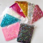 Holographic Chunky Glitter Flakes for Resin Art