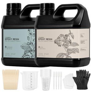 Crystal Clear Epoxy Resin Kit - 64oz