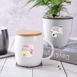 120Pcs Colorful Paint Stickers for Arts and Crafts