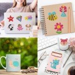 EAPHANT Kids Diamond Art Stickers - 44 Designs