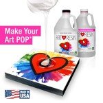 Clear Non-Toxic Epoxy Resin for Art - 1 Gallon