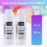 White Alcohol Ink for Resin Crafting (2 Bottles)