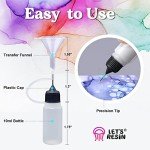 White Alcohol Ink for Resin Crafting (2 Bottles)