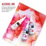 15-Color Alcohol Ink Set for Resin Art