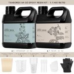 Crystal Clear Epoxy Resin Kit - 64oz