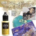 Metallic Alcohol Ink Set - Silver & Gold Mixatives