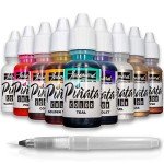 Jacquard Pinata Alcohol Ink Color Pack with Blending Pen
