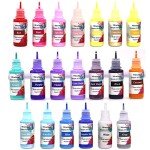 Pastel Alcohol Ink Set for Resin Art, 20 Colors