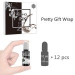 White & Black Alcohol Ink Set for Resin Art