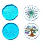 Tree of Life & Dandelion Resin Coaster Molds