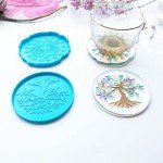 Tree of Life & Dandelion Resin Coaster Molds