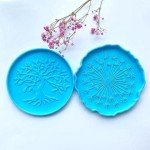Tree of Life & Dandelion Resin Coaster Molds