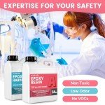 NASUBI 68OZ Crystal Clear Epoxy Resin Kit