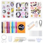 Beginner's Resin Jewelry Making Kit with Molds
