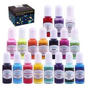 LET'S Resin Epoxy Pigment Set, 18 Colors