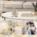 Beige Resin Denker Statue for Home Decor