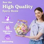 Crystal Clear 0.5 Gallon Epoxy Resin Kit