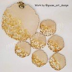 Silicone Resin Molds Set: Large Tray & Coasters
