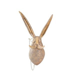 Resin Rabbit Wall Mount Decor for Any Room