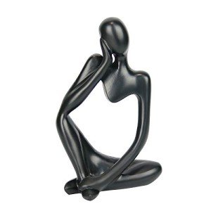 Abstract Thinker Resin Statue for Home Decor