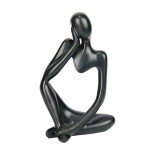 Abstract Thinker Resin Statue for Home Decor