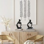 Abstract Thinker Resin Statue for Home Decor