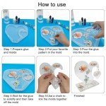 Heart Shape Resin Photo Frame Molds - 2 Set