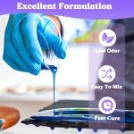 Crystal Clear 0.5 Gallon Epoxy Resin Kit