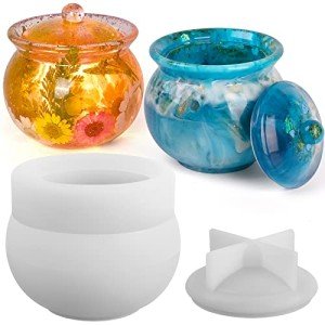 Silicone Jar Molds for Resin Art Projects