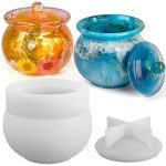 Silicone Jar Molds for Resin Art Projects