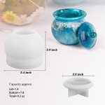 Silicone Jar Molds for Resin Art Projects