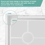 8-Piece Resin Coaster Molds Set - Square & Hexagon