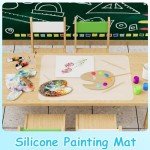 Non-Slip Silicone Mats for Resin Art (2 Pack)