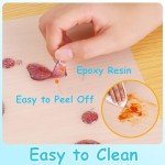 Non-Slip Silicone Mats for Resin Art (2 Pack)
